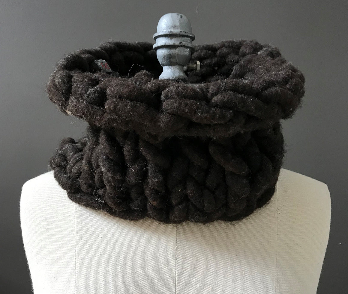 Cowl, Dark Brown