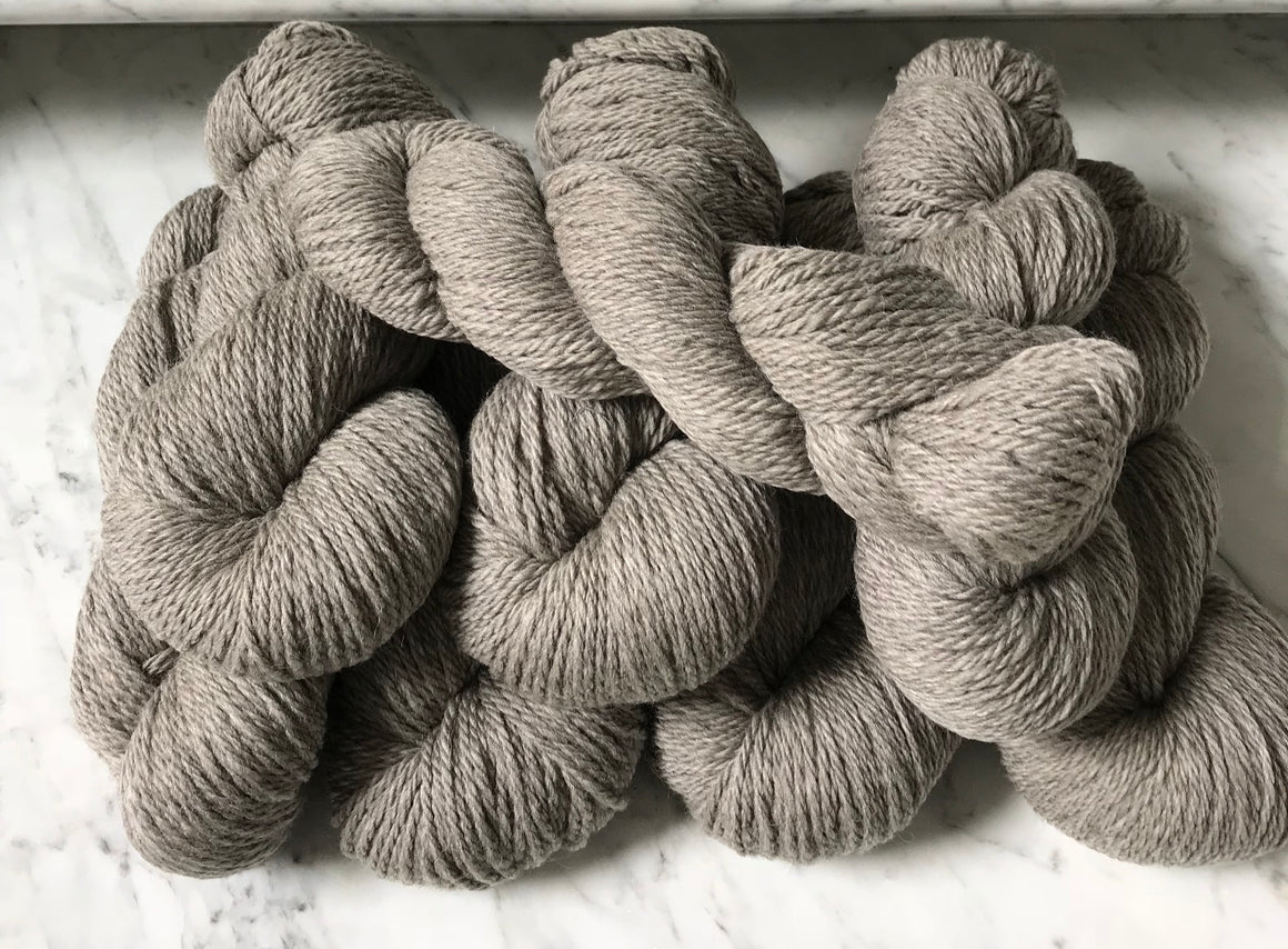 Yarn, Heavy Worsted Grey