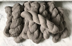 Yarn, Worsted, Grey