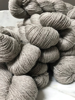 Yarn, Worsted, Grey