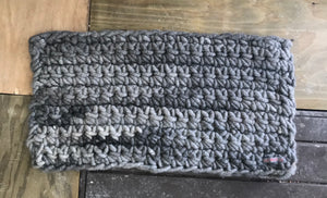 Rug, Rectangular Crochet Grey